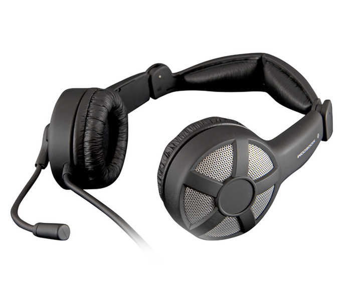 Modecom MC-821 Smart Binaural Kopfband Schwarz Headset