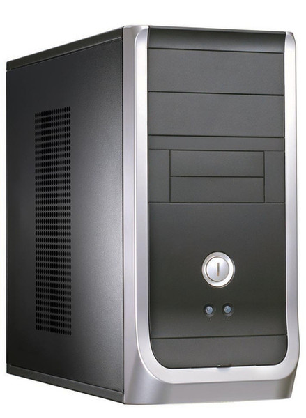 Compucase 6K29 Mini-Tower Black,Silver