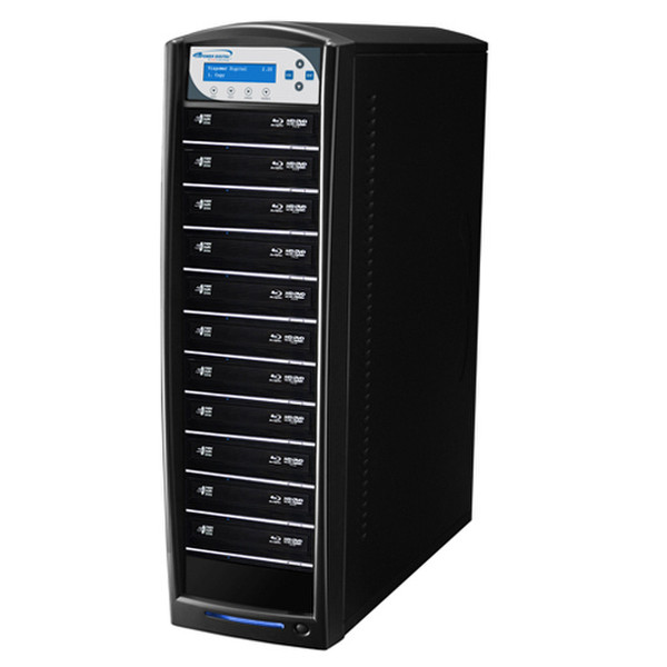 Vinpower Digital SharkBlu HDD to 11 Optical disc duplicator Black