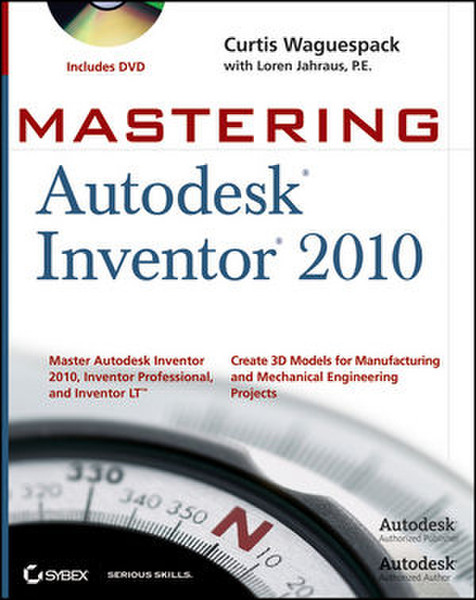 Wiley Mastering Autodesk Inventor 2010 816pages software manual