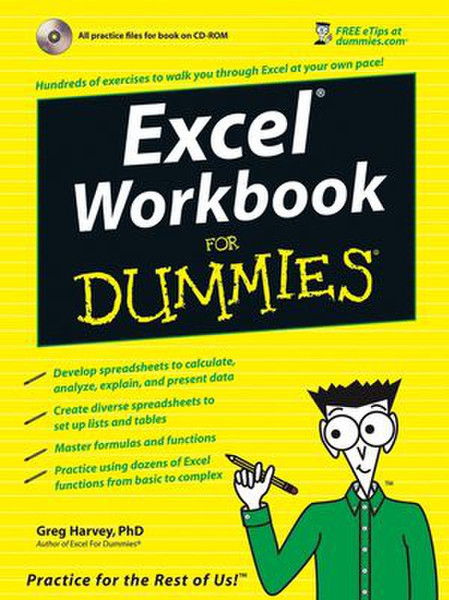 Wiley Excel Workbook For Dummies 368страниц руководство пользователя для ПО