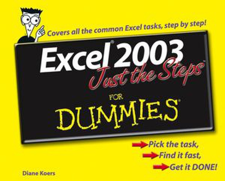 Wiley Excel 2003 Just the Steps For Dummies 216pages software manual