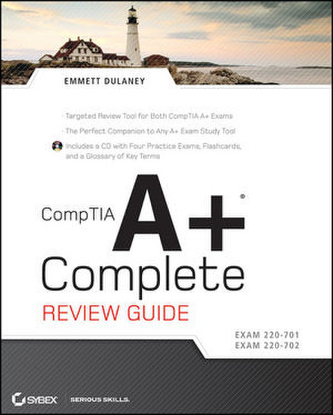 Wiley CompTIA A+ Complete Review Guide: Exam 220-701 / Exam 220-702 528страниц руководство пользователя для ПО