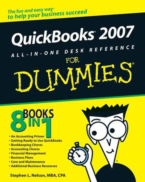 Wiley QuickBooks 2007 All-in-One Desk Reference For Dummies 624страниц руководство пользователя для ПО