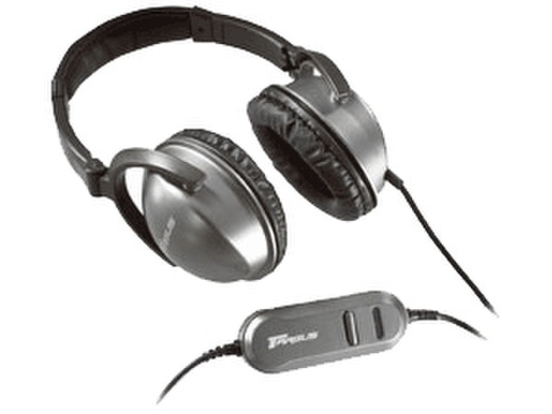 Targus AEH01US Travel-Ease Noise Cancellation Earphone - Cable Connect Monophon Verkabelt Schwarz Mobiles Headset