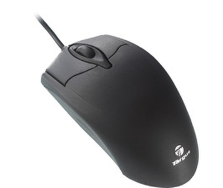 Targus Full-Size Mouse PS/2 Optisch 800DPI Schwarz Maus