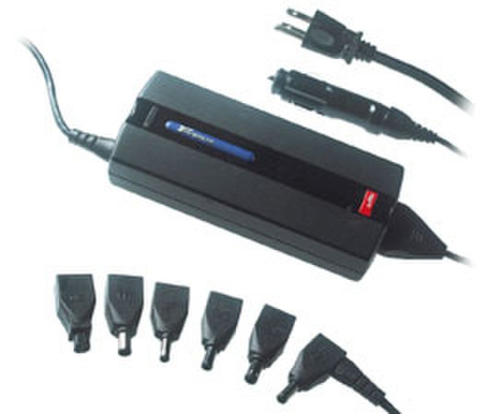 Targus Universal Laptop 90 Watt AC/DC Adapter Black power adapter/inverter