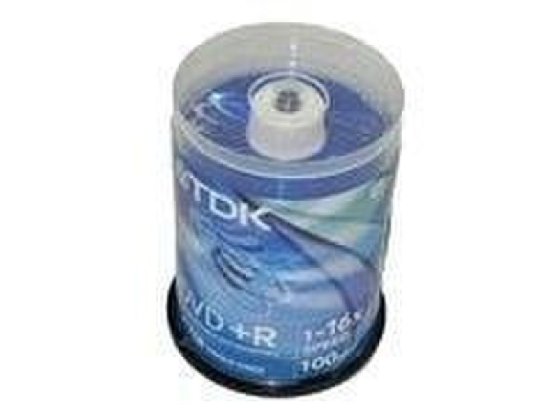 TDK DVD+R 16X, 100 4.7GB DVD+R 100Stück(e)