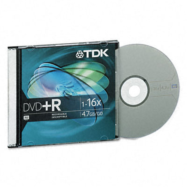 TDK DVD+R 4.7MB, 16X