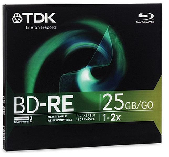TDK BD-RE X2 25GB 1x 25ГБ BD-RE 1шт
