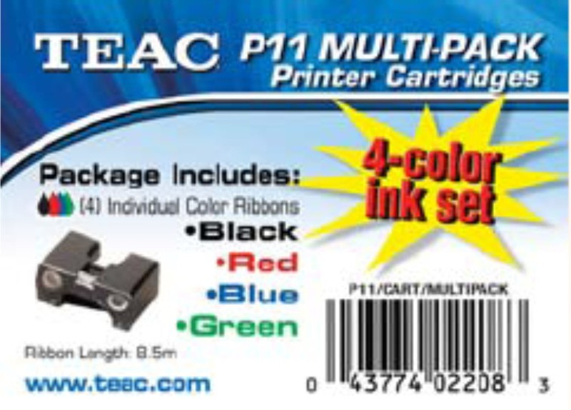 TEAC P-11 Multi-Pack Ink Cartridges Tintenpatrone