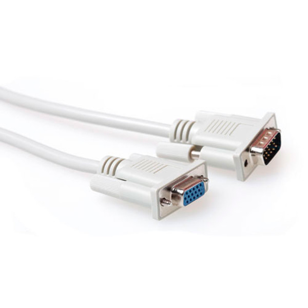 Advanced Cable Technology AK3220 1.8м VGA (D-Sub) VGA (D-Sub) Белый VGA кабель