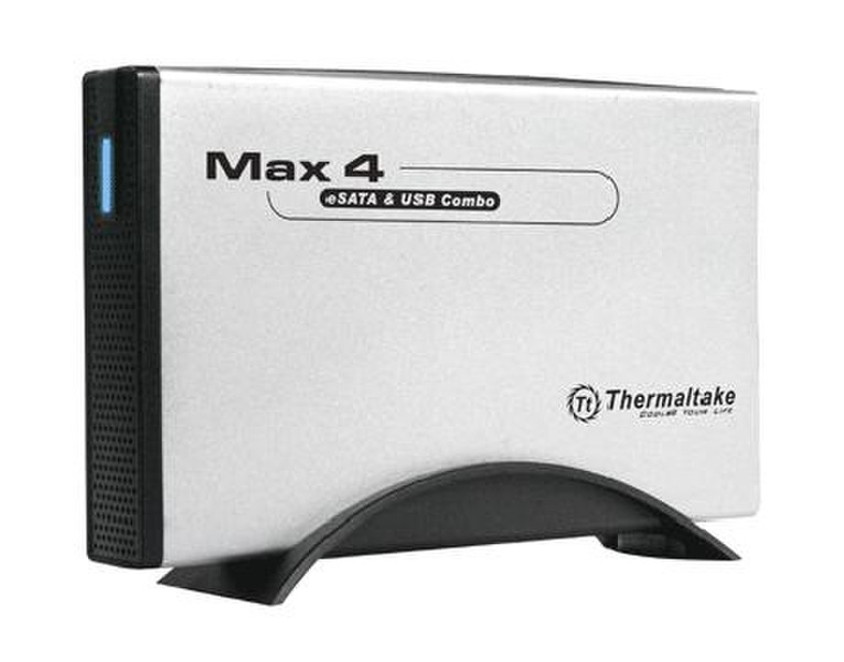 Thermaltake N0003USU Max4 external enclosure Black,Silver
