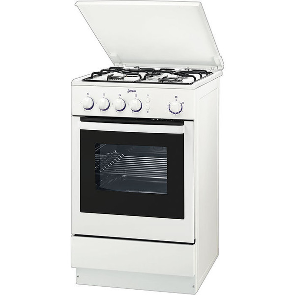 Zoppas PCG 551 GW Отдельностоящий Gas hob Белый