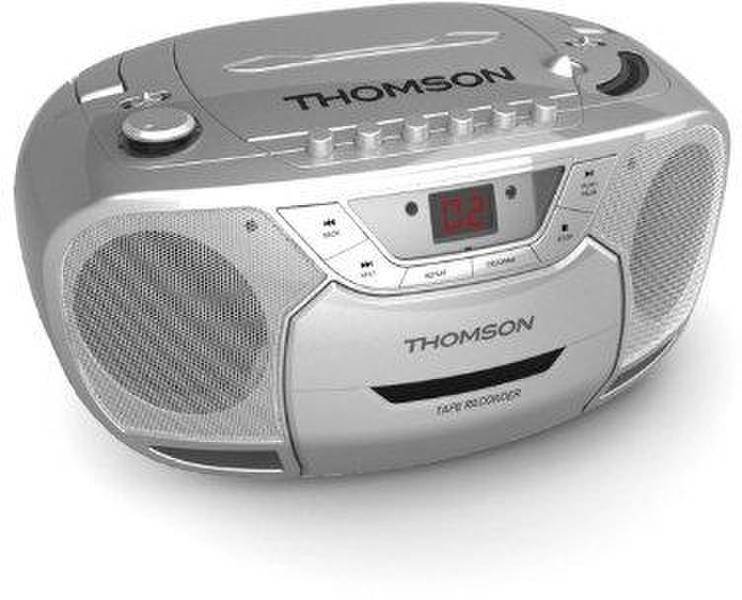 Thomson RK100CD Аналоговый 2Вт Cеребряный CD радио