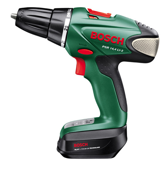 Bosch PSR 14.4 LI-2 Дрель с рукояткой пистолетного типа Литий-ионная (Li-Ion) 1140г Черный, Зеленый