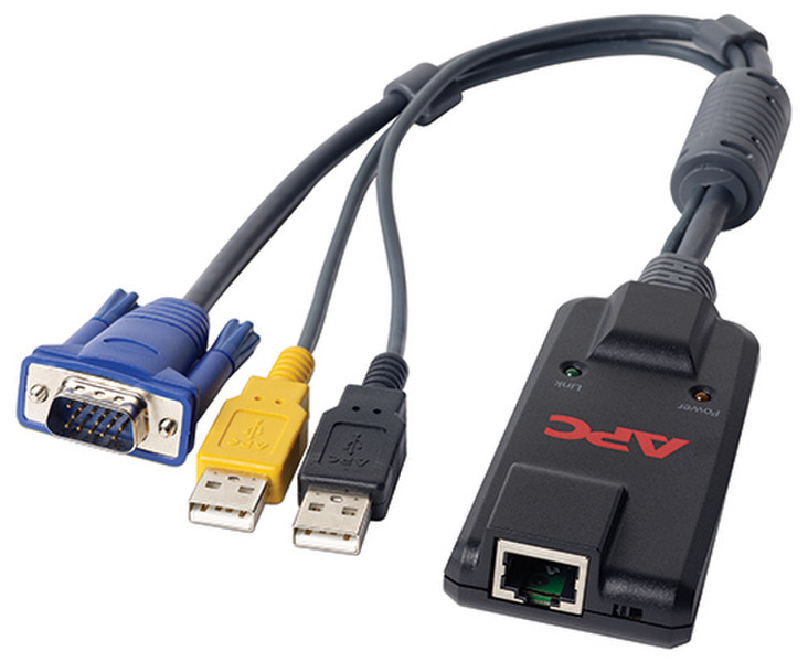 APC KVM-USBVMCAC Black KVM cable