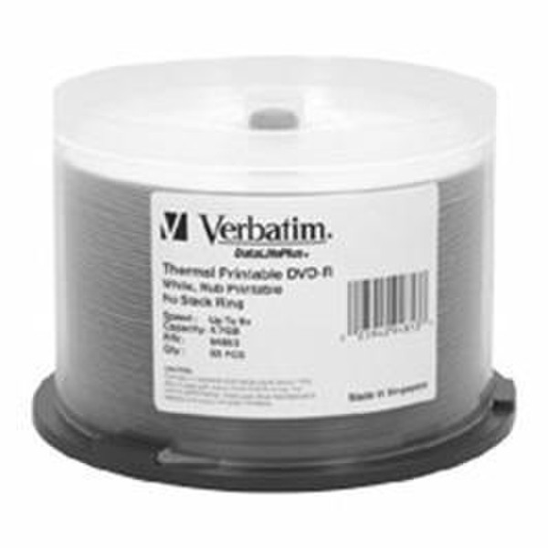 Verbatim DVD-R 16X 4.7GB 50pk 4.7GB DVD-R 50pc(s)