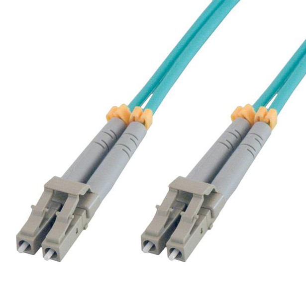 MCL FJOM3/LCLC-15M 15m LC LC Blue fiber optic cable