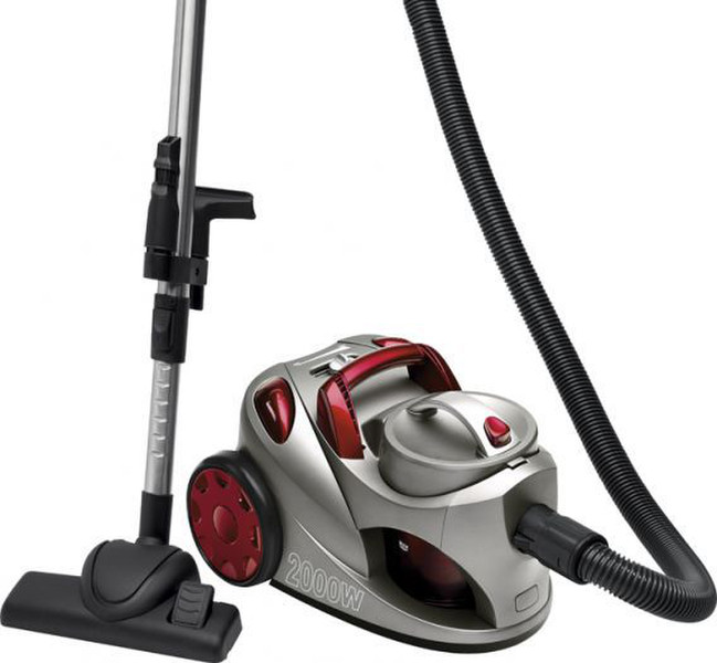 Bomann BS 971 CB Cylinder vacuum cleaner 1.25L 2000W Anthracite,Red