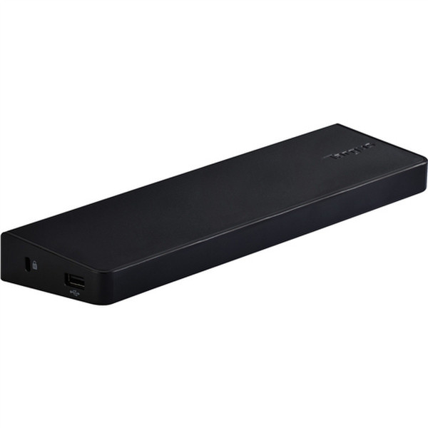 Targus USB 3.0 Dual Video DockingStation USB 3.0 (3.1 Gen 1) Type-A Black notebook dock/port replicator