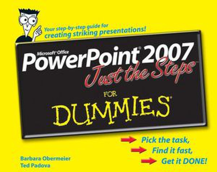 Wiley PowerPoint 2007 Just the Steps For Dummies 231pages software manual