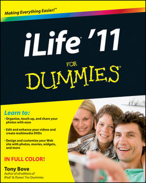 Wiley iLife '11 For Dummies 448pages software manual