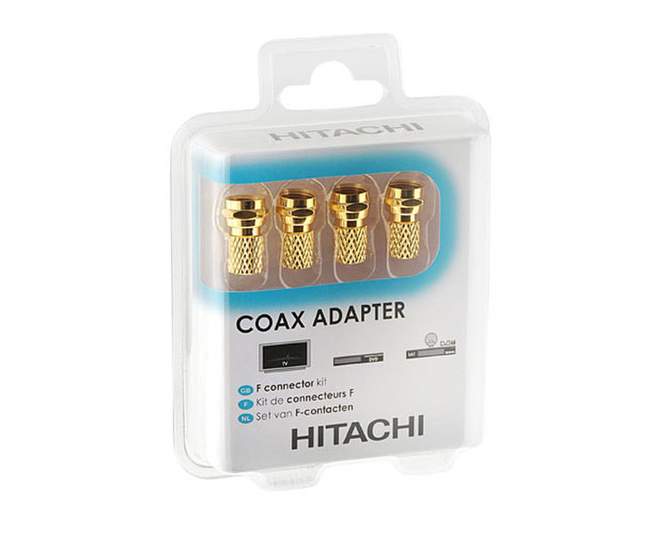 Hitachi HAC34MF 4шт коаксиальный коннектор