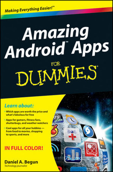 Wiley Amazing Android Apps For Dummies 256pages software manual