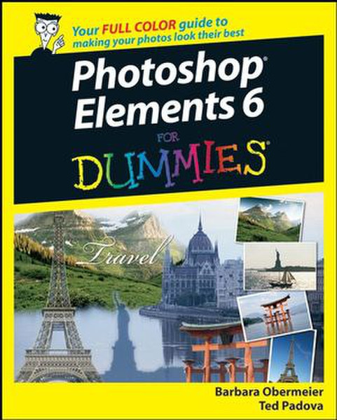 Wiley Photoshop Elements 6 For Dummies 400страниц руководство пользователя для ПО