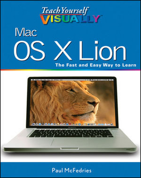 Wiley Teach Yourself VISUALLY Mac OS X Lion 352pages software manual