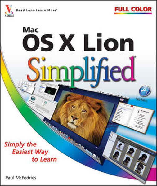 Wiley Mac OS X Lion Simplified 256pages software manual