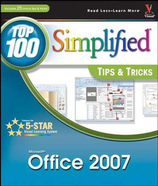 Wiley Office 2007: Top 100 Simplified Tips & Tricks 257pages software manual