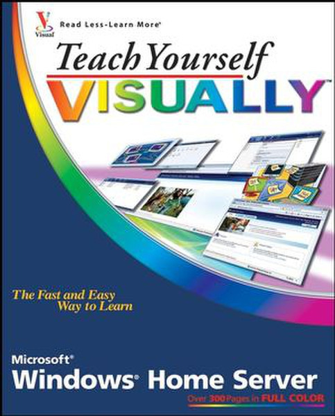 Wiley Teach Yourself VISUALLY Windows Home Server Software-Handbuch