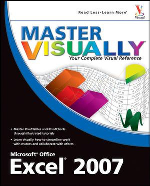 Wiley Master VISUALLY Excel 2007 775pages software manual