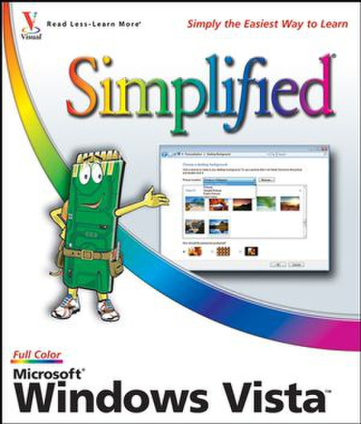 Wiley Microsoft Windows Vista Simplified 240pages software manual