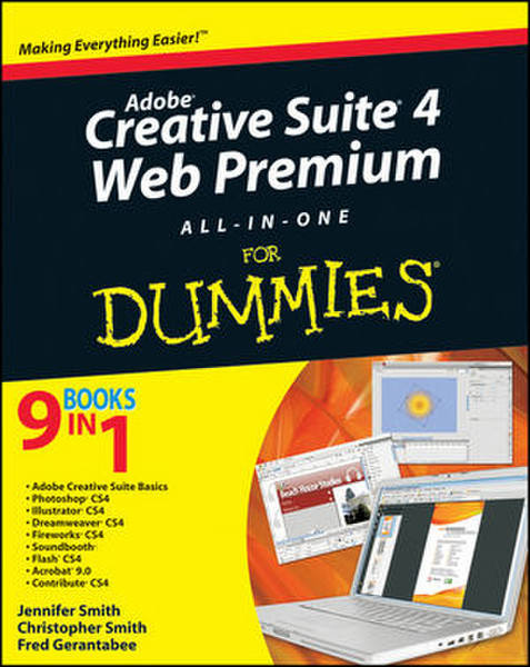 Wiley Adobe Creative Suite 4 Web Premium All-in-One For Dummies 912pages software manual