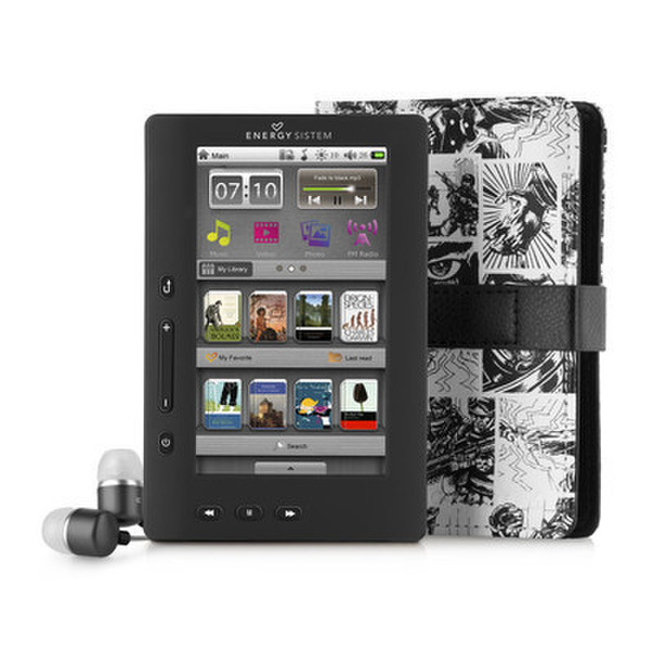 Energy Sistem MP5 Color Book 3044 Rubber 4.3" Сенсорный экран 4ГБ Черный электронная книга