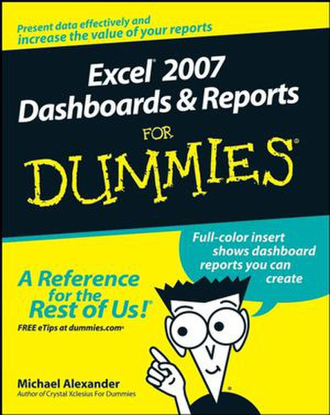 Wiley Excel 2007 Dashboards & Reports For Dummies 344страниц руководство пользователя для ПО