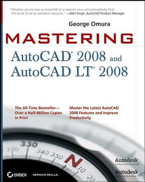 Wiley Mastering AutoCAD 2008 and AutoCAD LT 2008 1000Seiten Software-Handbuch