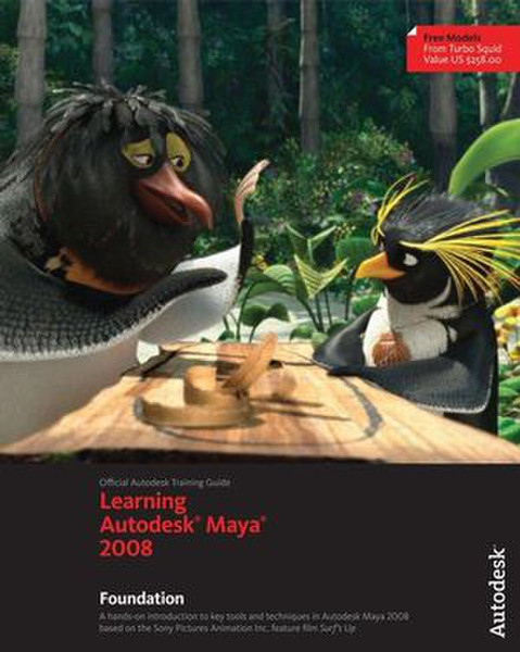 Wiley Learning Autodesk Maya 2008 640pages software manual