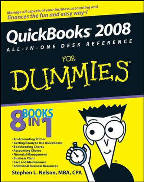 Wiley QuickBooks 2008 All-in-One Desk Reference For Dummies 648страниц руководство пользователя для ПО