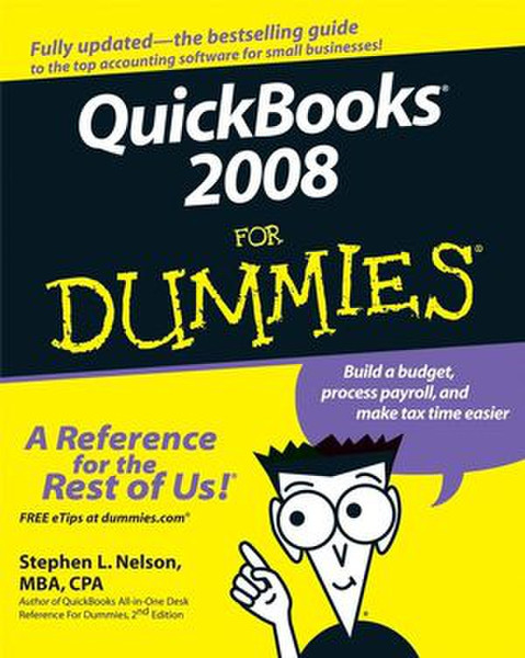 Wiley QuickBooks 2008 For Dummies 408страниц руководство пользователя для ПО