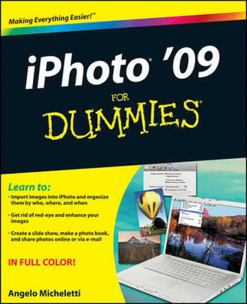 Wiley iPhoto '09 For Dummies 288pages software manual