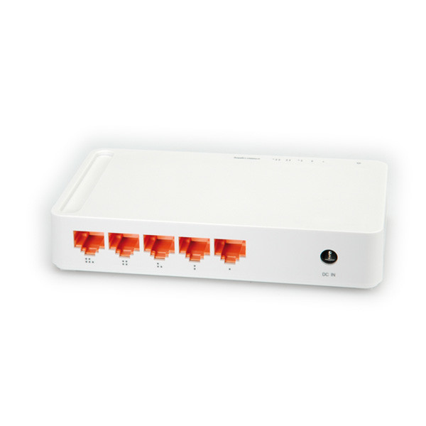 Value Gigabit Ethernet Switch, 5 Ports