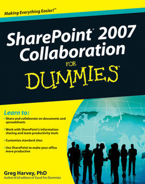 Wiley SharePoint 2007 Collaboration For Dummies 360pages software manual