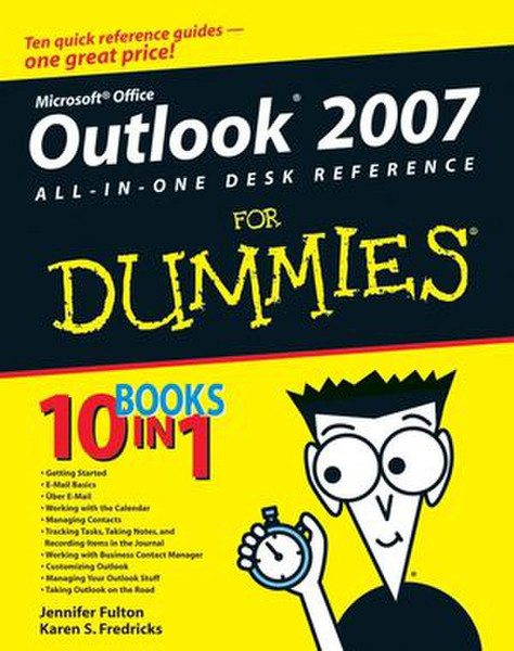 Wiley Outlook 2007 All-in-One Desk Reference For Dummies 840страниц руководство пользователя для ПО