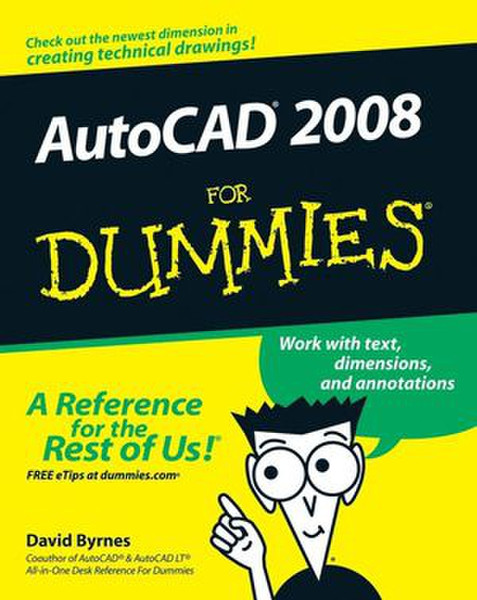 Wiley AutoCAD 2008 For Dummies 432страниц руководство пользователя для ПО