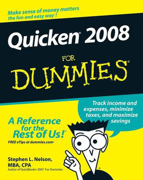 Wiley Quicken 2008 For Dummies 358страниц руководство пользователя для ПО