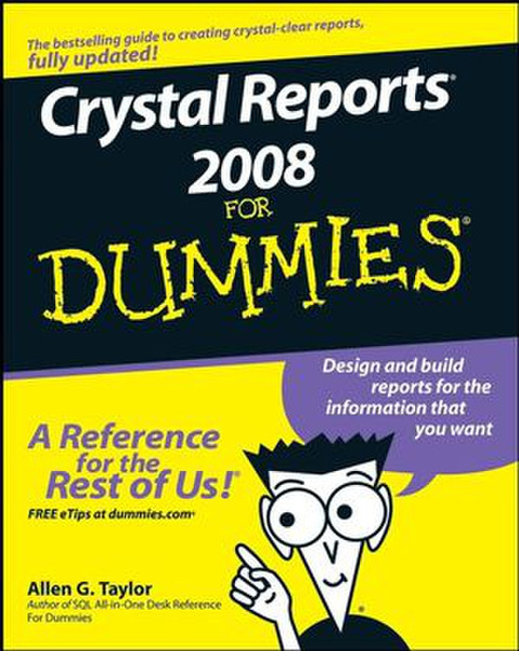 Wiley Crystal Reports 2008 For Dummies 408pages software manual